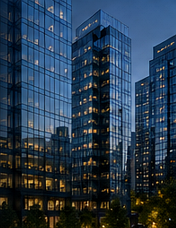 High-rise real estate buildings